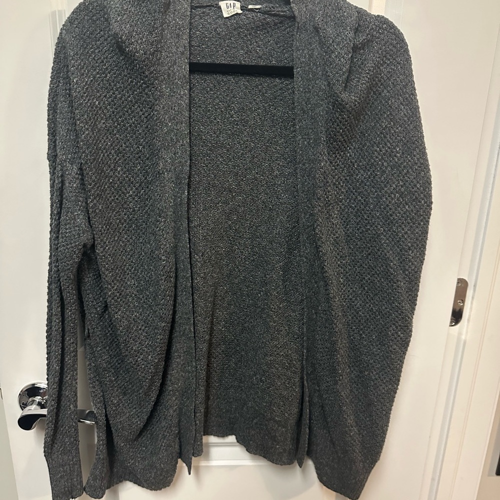 GAP Women's Charcoal Cardigan